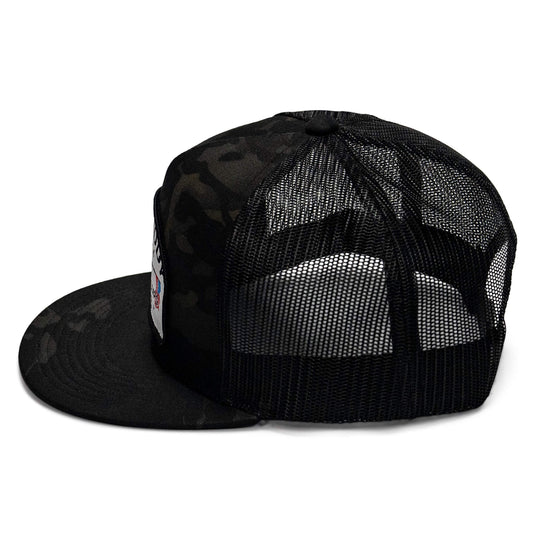 One Revolver Surfboards - Pump Daddy Original Patch Flat Bill SnapBack Hat HEADWEAR