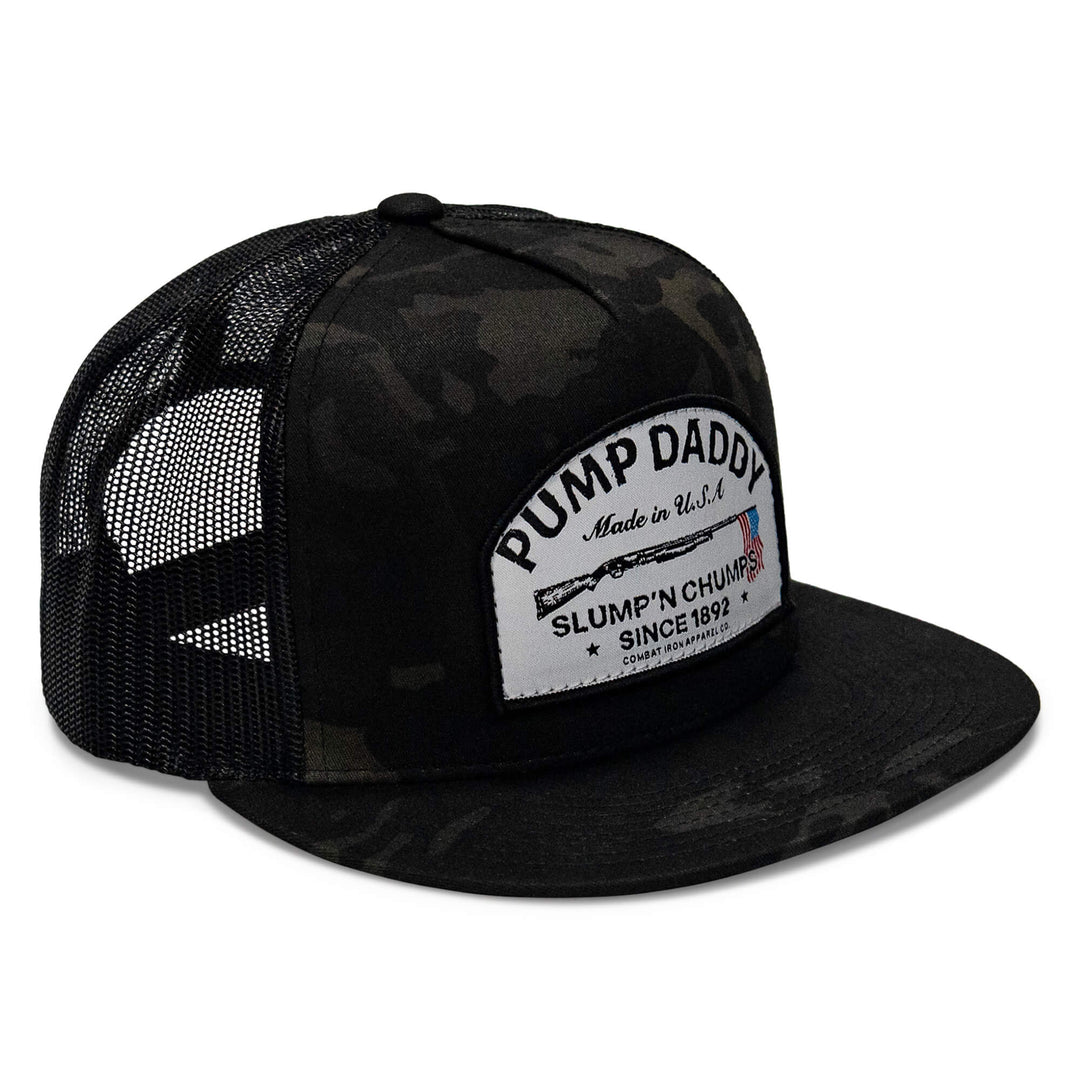 One Revolver Surfboards - Pump Daddy Original Patch Flat Bill SnapBack Hat HEADWEAR
