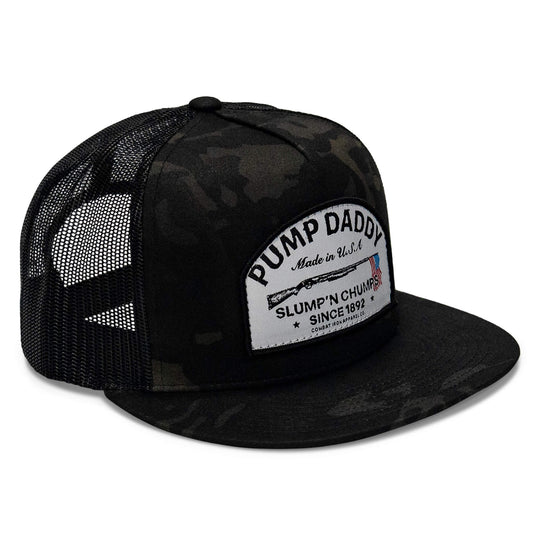 One Revolver Surfboards - Pump Daddy Original Patch Flat Bill SnapBack Hat HEADWEAR