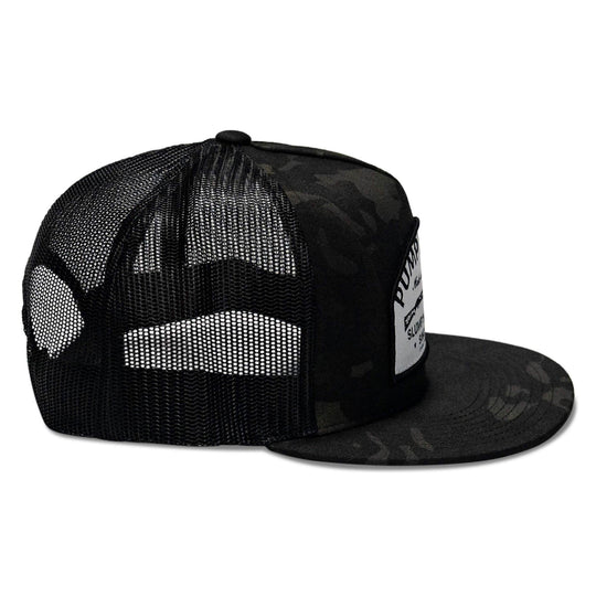 Pump Daddy Original Patch Flat Bill SnapBack Hat - One Revolver Surfboards