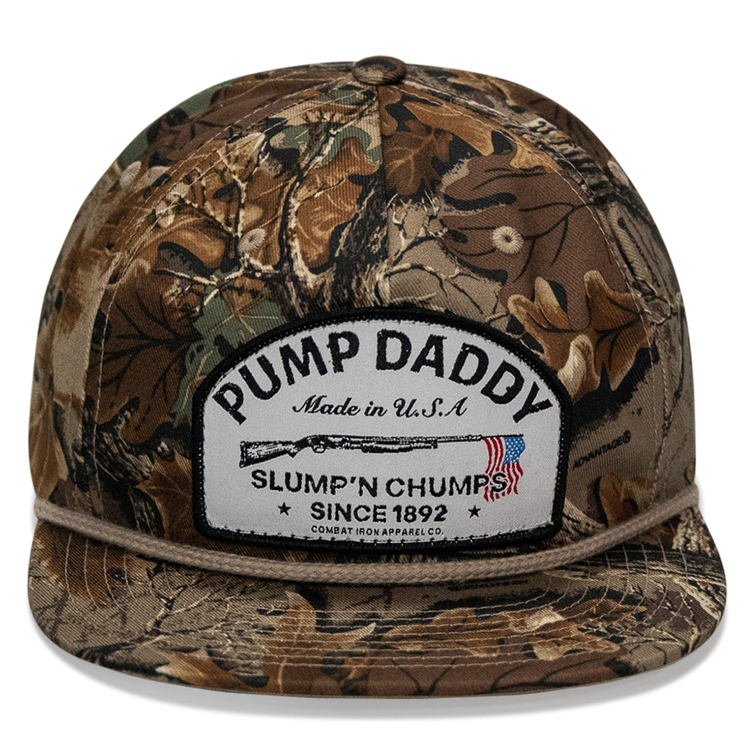 One Revolver Surfboards - Pump Daddy Original Patch Flat Bill SnapBack Hat HEADWEAR