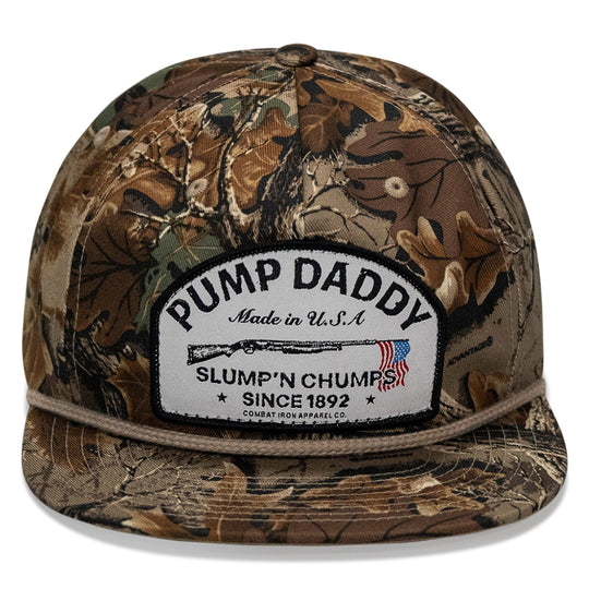 One Revolver Surfboards - Pump Daddy Original Patch Flat Bill SnapBack Hat HEADWEAR