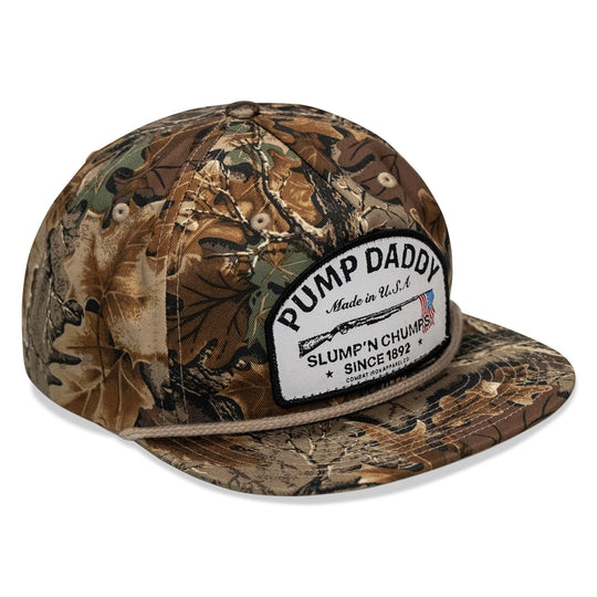 One Revolver Surfboards - Pump Daddy Original Patch Flat Bill SnapBack Hat HEADWEAR