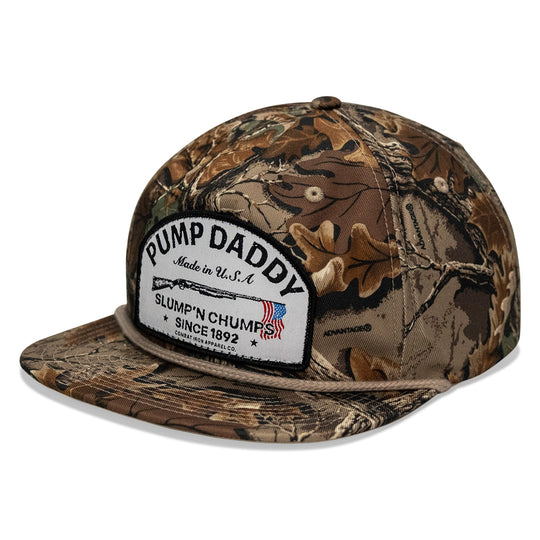 One Revolver Surfboards - Pump Daddy Original Patch Flat Bill SnapBack Hat HEADWEAR