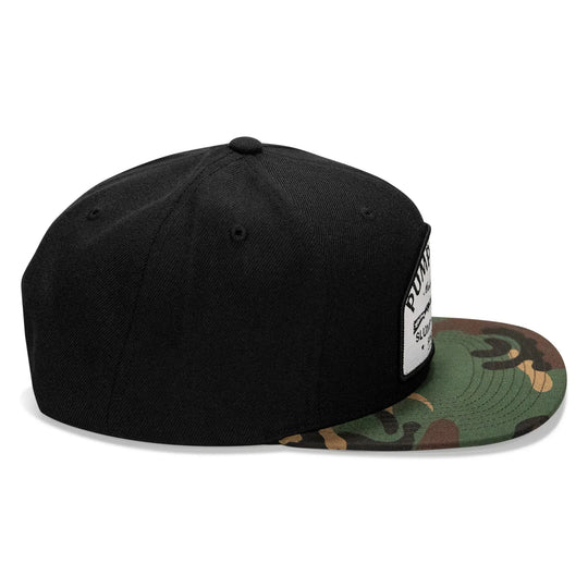 PUMPDADDY-WOODLANDBDU_BLACKFLATBILLSNAPBACK_2 - One Revolver Surfboards