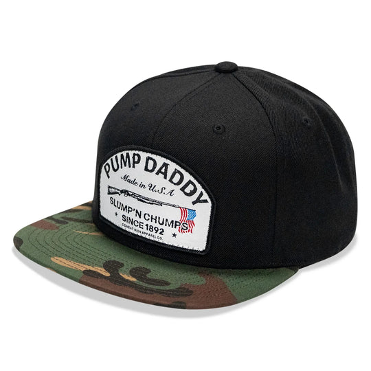 PUMPDADDY-WOODLANDBDU_BLACKFLATBILLSNAPBACK_5 - One Revolver Surfboards