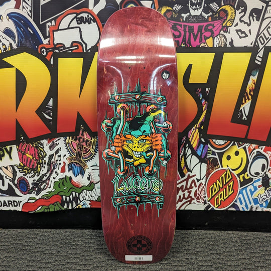BLACK LABEL JOHN LUCERO "X2" 9.5" TUGBOAT SKATEBOARD DECK
