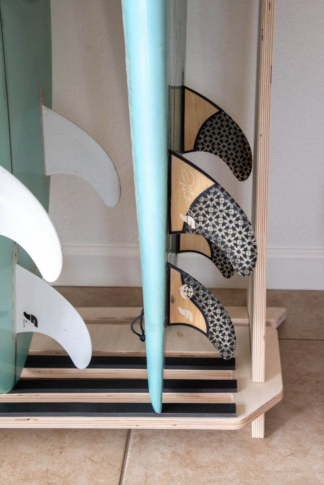 THE PACIFICA freestanding surfboard rack - Surf Rack - One Revolver Surfboards