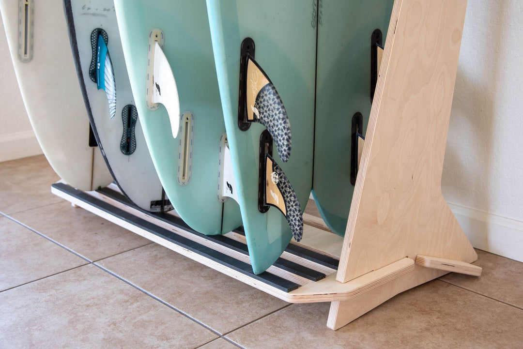 THE PACIFICA freestanding surfboard rack - Surf Rack - One Revolver Surfboards