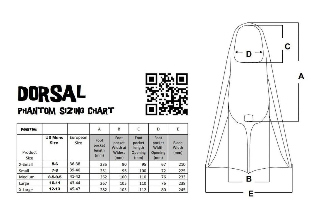 DORSAL Bodyboard Bodysurfing Floating Swimfins Hawaii (Flippers) - Swim Fins - One Revolver Surfboards
