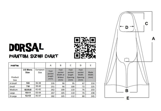 DORSAL Bodyboard Bodysurfing Floating Swimfins Hawaii (Flippers) - Swim Fins - One Revolver Surfboards
