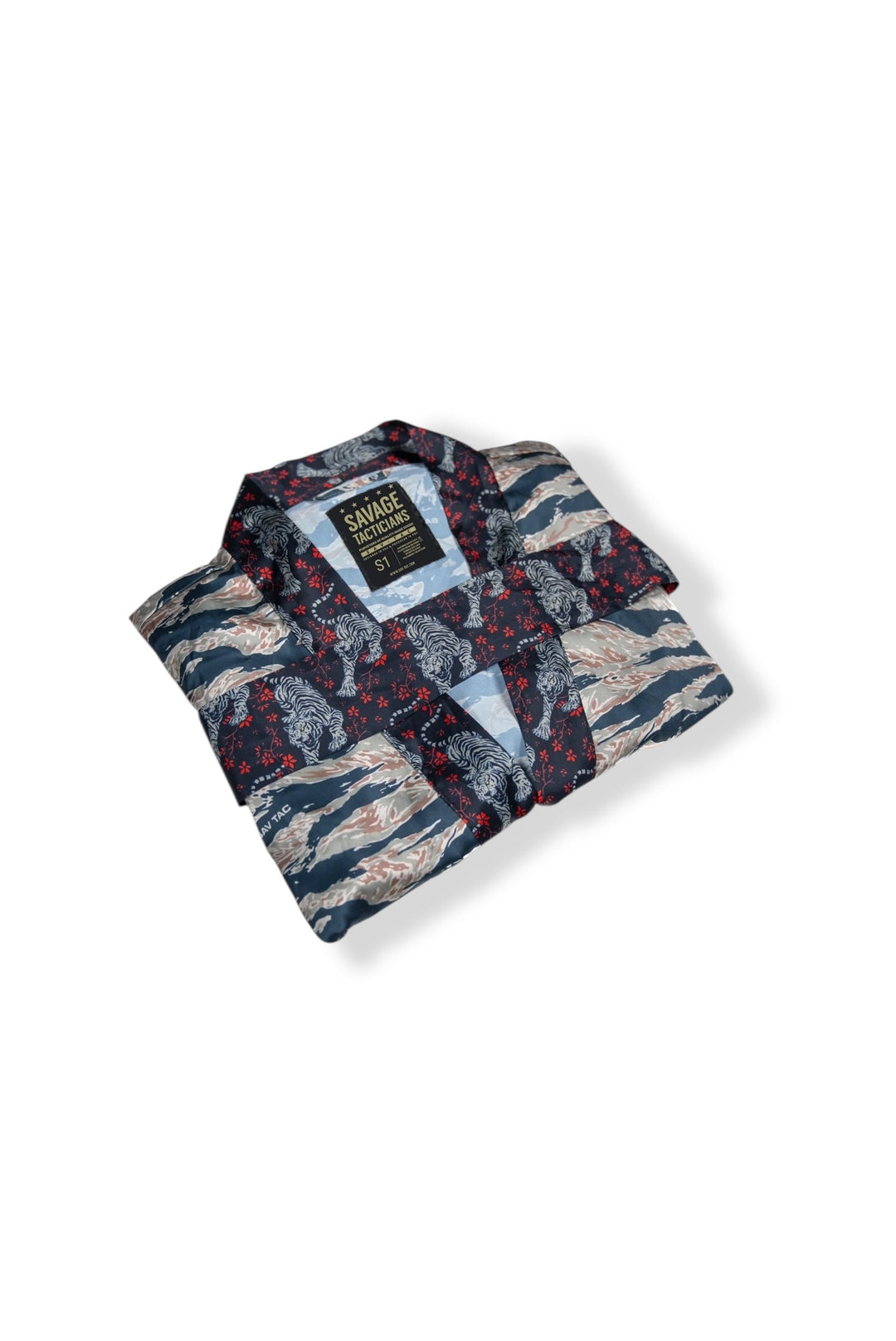Tiger Stripe Kimono Robe