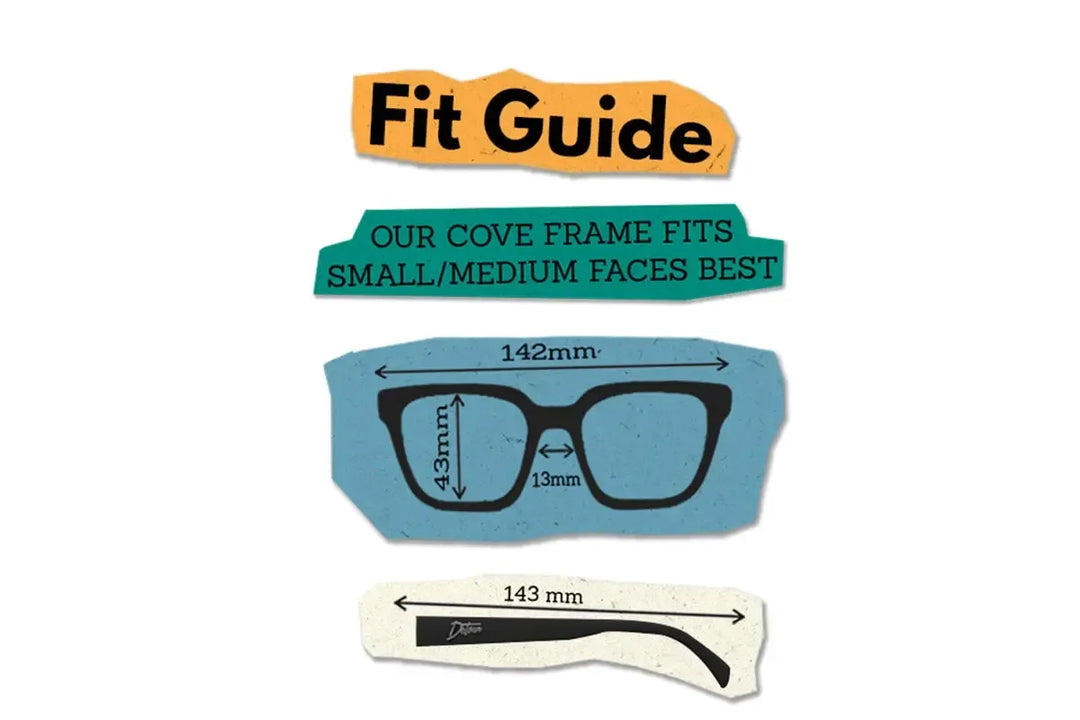 One Revolver Surfboards - Cove - Chestnut Brown - Jet Black Polarized Cove