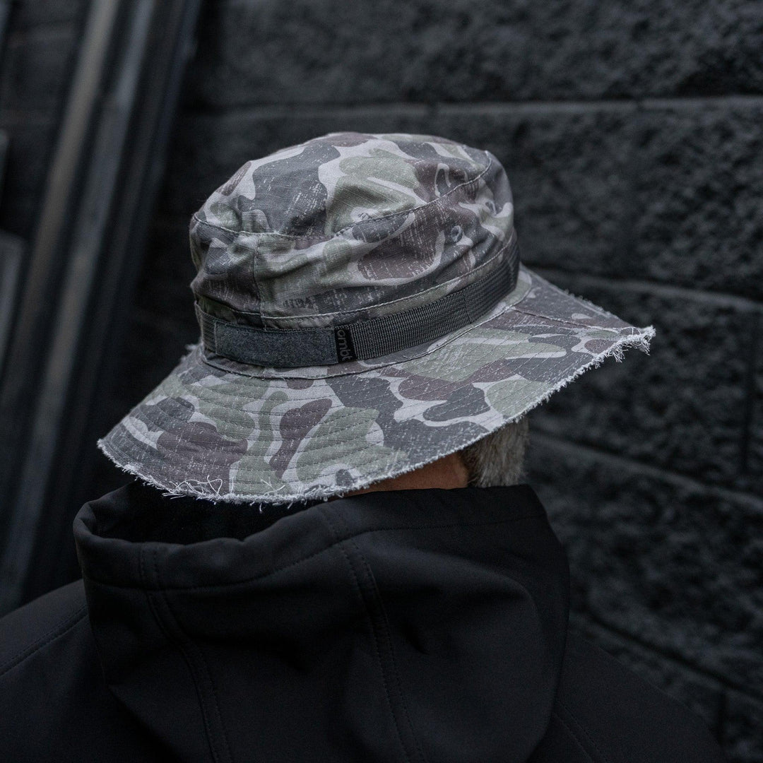 One Revolver Surfboards - Distressed Ripstop Mid-Profile Tactical Boonie Hat HEADWEAR
