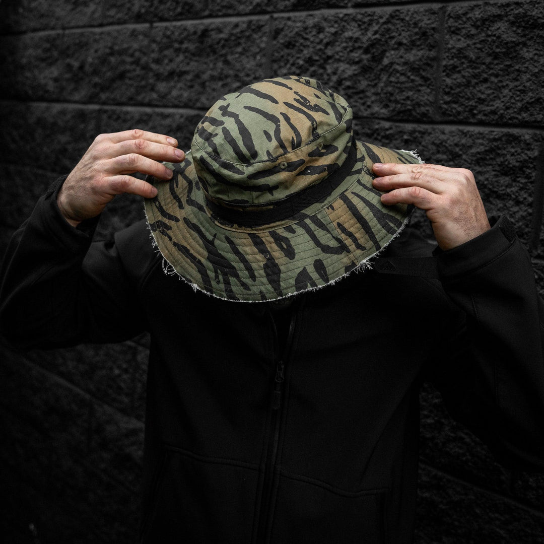 One Revolver Surfboards - Distressed Ripstop Mid-Profile Tactical Boonie Hat HEADWEAR