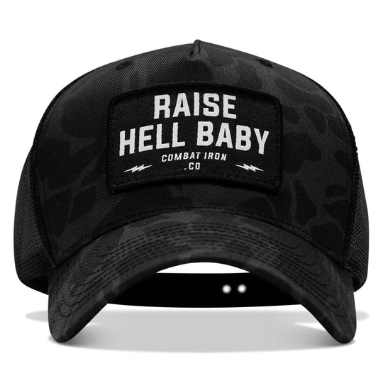 One Revolver Surfboards - Raise Hell Baby Patch Snapback Hat HEADWEAR