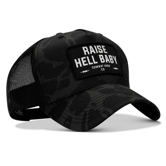 One Revolver Surfboards - Raise Hell Baby Patch Snapback Hat HEADWEAR