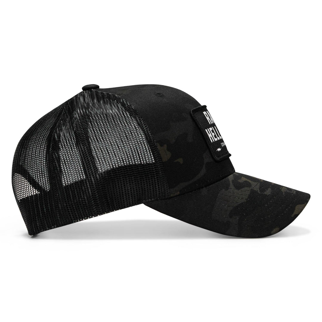 One Revolver Surfboards - Raise Hell Baby Patch Snapback Hat HEADWEAR