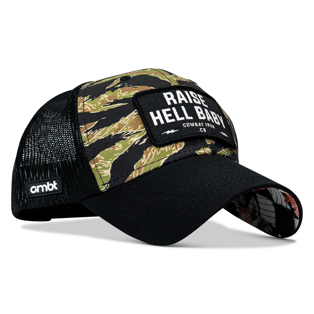 Raise Hell Baby Patch Original Ripstop Snapback Hat