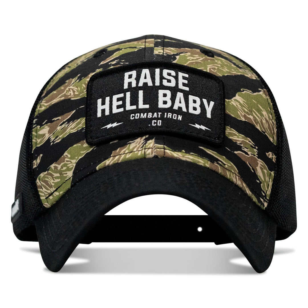 One Revolver Surfboards - Raise Hell Baby Patch Original Ripstop Snapback Hat HEADWEAR