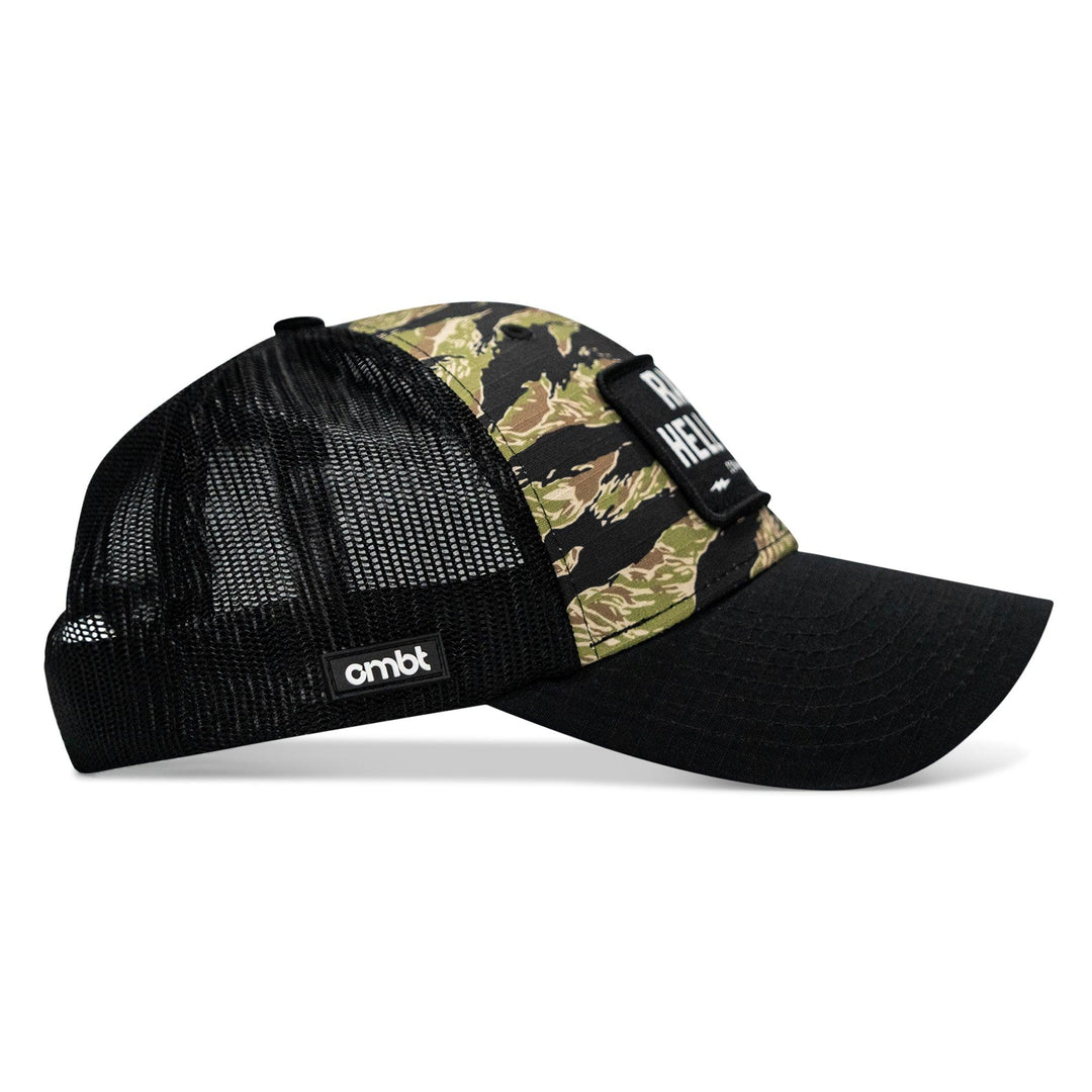 One Revolver Surfboards - Raise Hell Baby Patch Original Ripstop Snapback Hat HEADWEAR