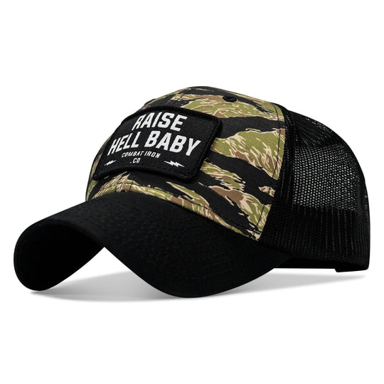 One Revolver Surfboards - Raise Hell Baby Patch Original Ripstop Snapback Hat HEADWEAR