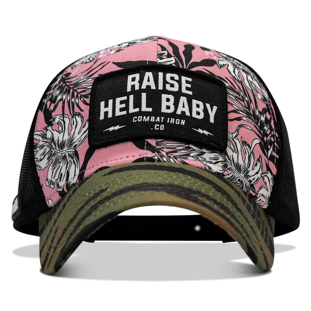 One Revolver Surfboards - Raise Hell Baby Patch Original Ripstop Snapback Hat HEADWEAR