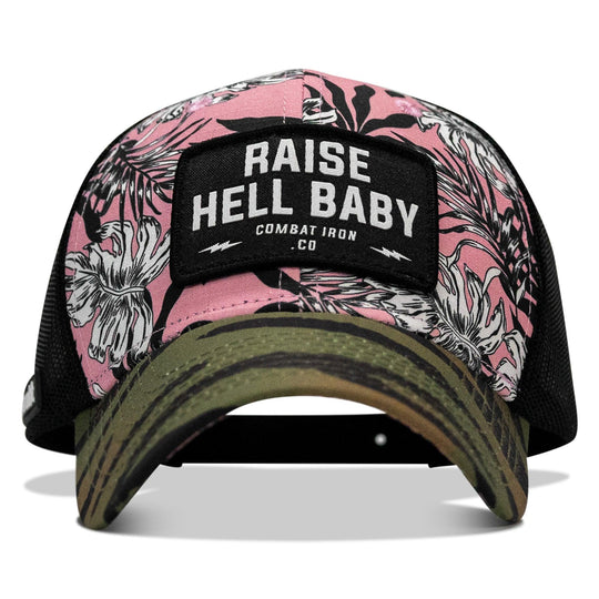 One Revolver Surfboards - Raise Hell Baby Patch Original Ripstop Snapback Hat HEADWEAR