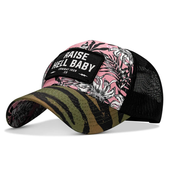 One Revolver Surfboards - Raise Hell Baby Patch Original Ripstop Snapback Hat HEADWEAR