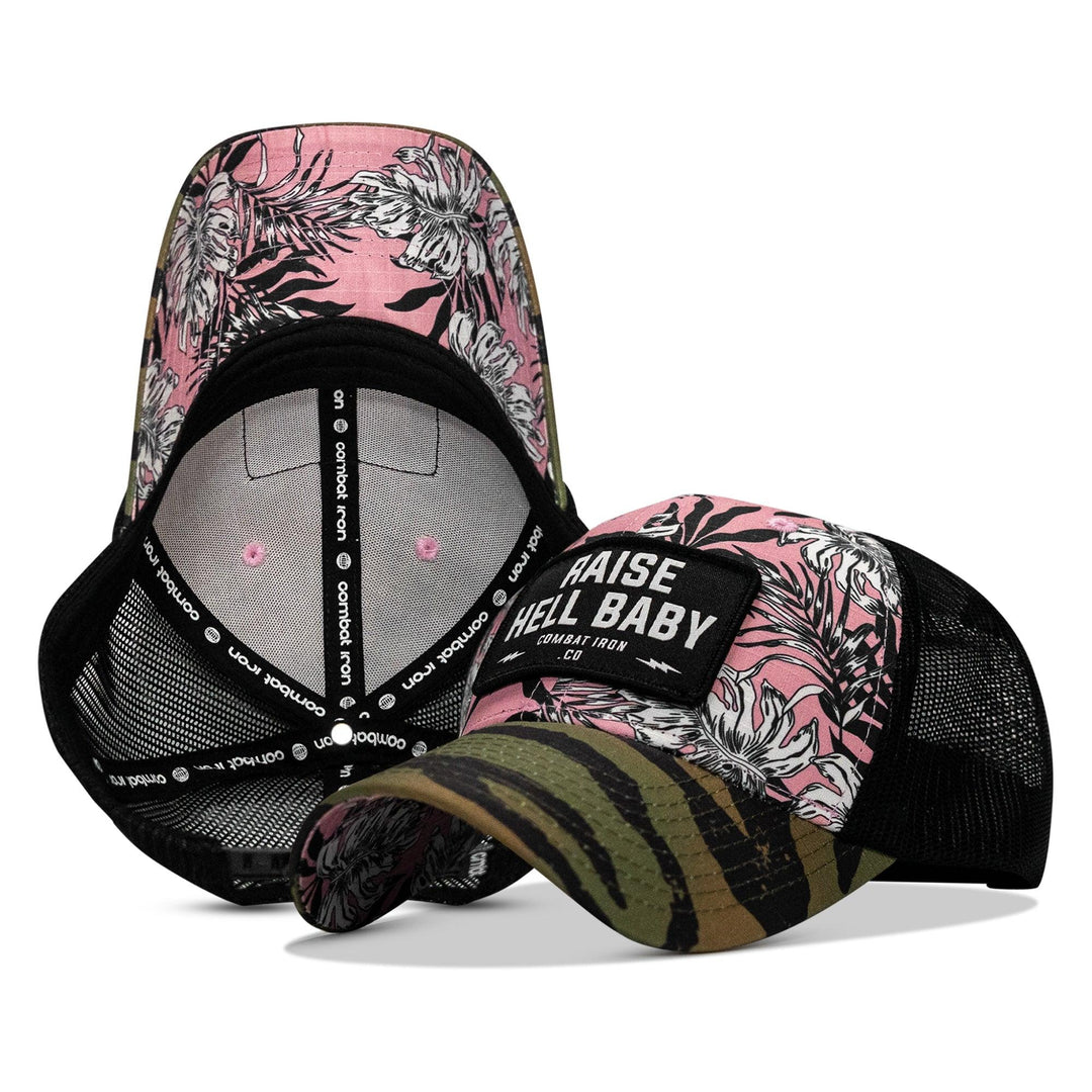 One Revolver Surfboards - Raise Hell Baby Patch Original Ripstop Snapback Hat HEADWEAR