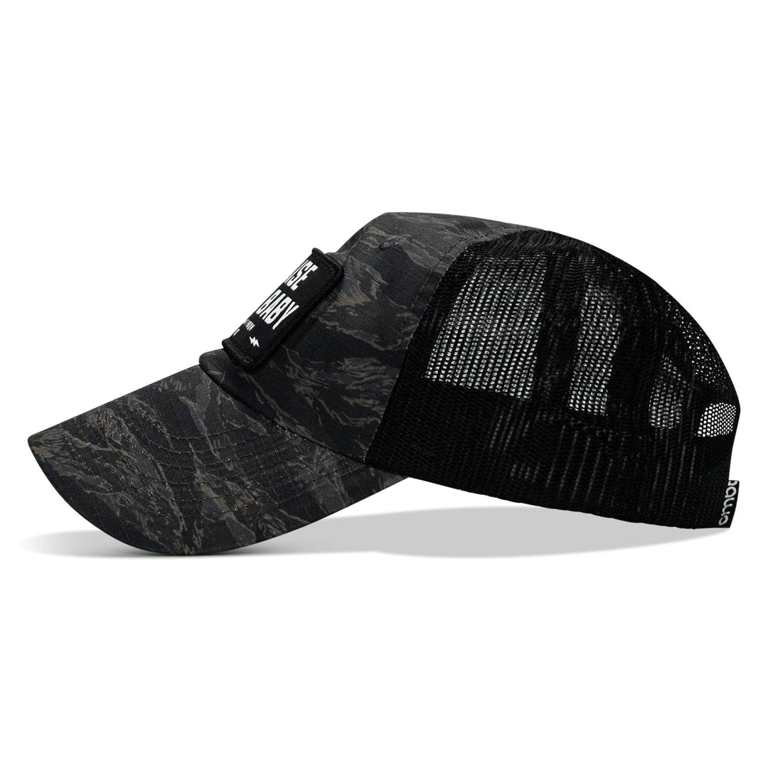 One Revolver Surfboards - Raise Hell Baby Patch Tactical Ripstop Mesh Snapback Hat HEADWEAR