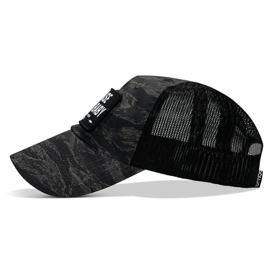 One Revolver Surfboards - Raise Hell Baby Patch Tactical Ripstop Mesh Snapback Hat HEADWEAR