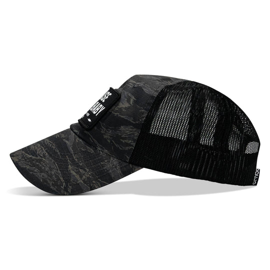 Raise Hell Baby Patch Tactical Ripstop Mesh Snapback Hat