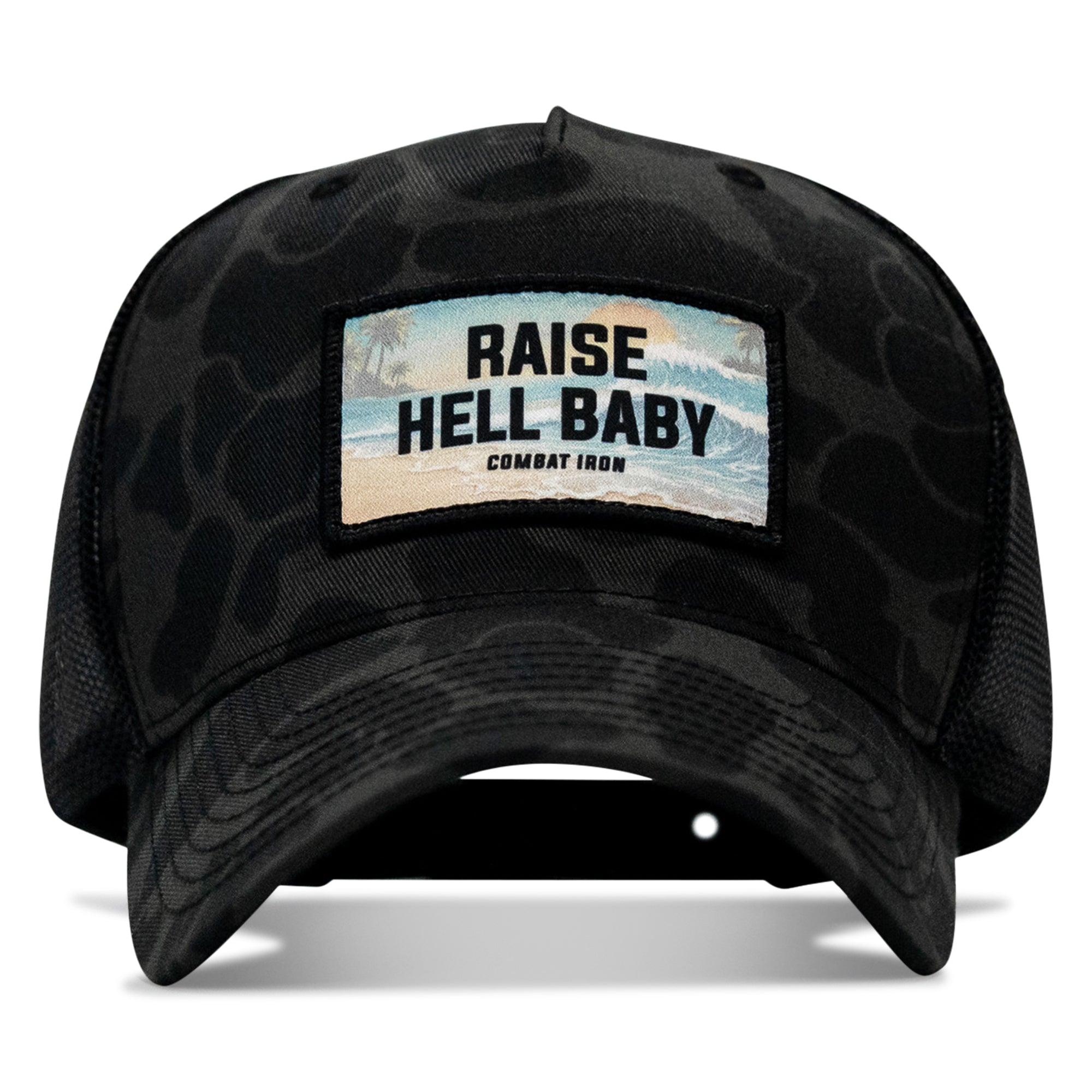 One Revolver Surfboards - Raise Hell Baby Sunset Patch Snapback Hat HEADWEAR