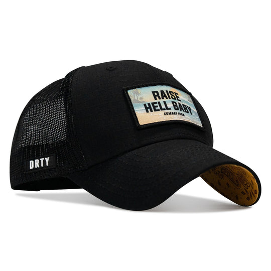 One Revolver Surfboards - Raise Hell Baby Sunset Patch Original Ripstop Snapback Hat HEADWEAR