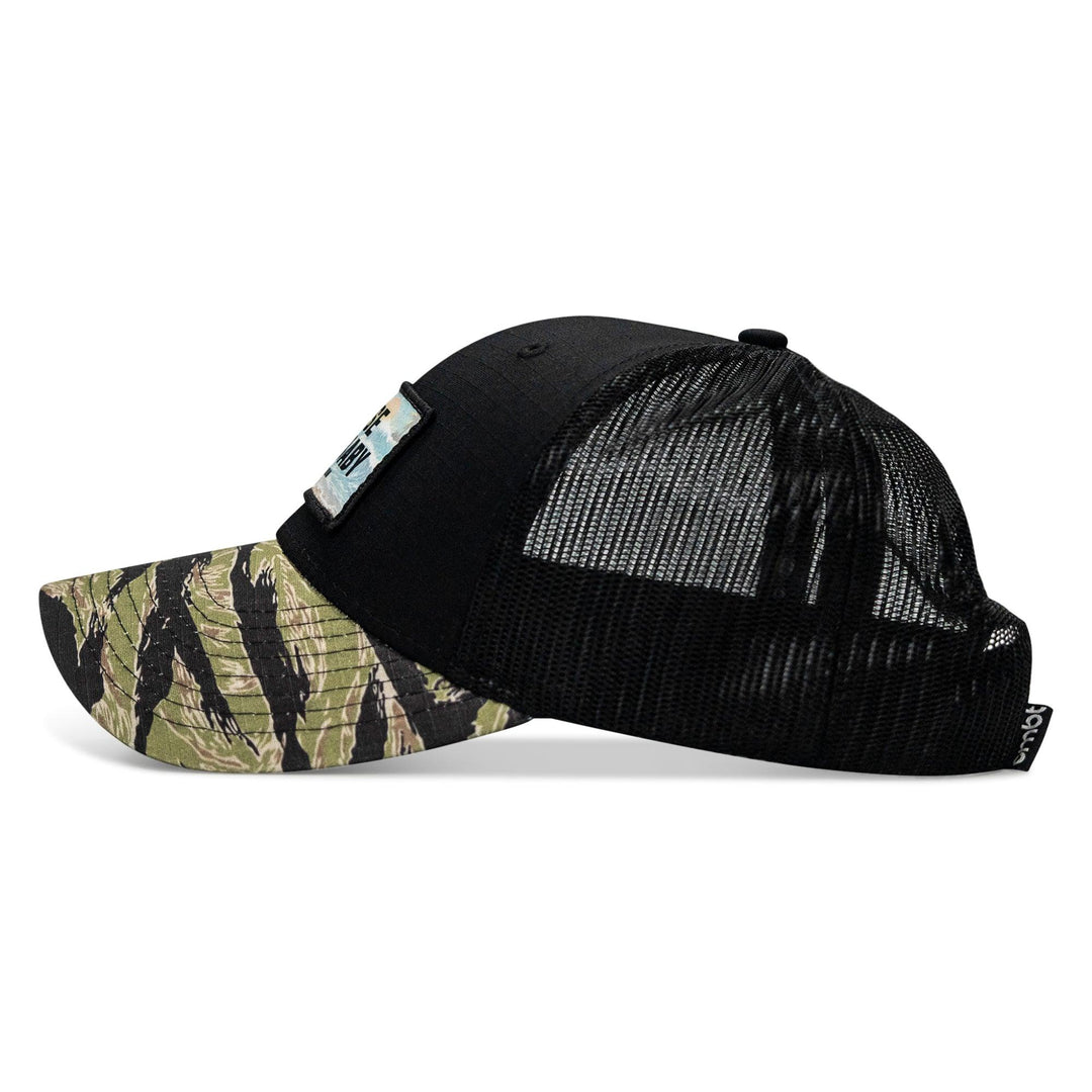 One Revolver Surfboards - Raise Hell Baby Sunset Patch Original Ripstop Snapback Hat HEADWEAR