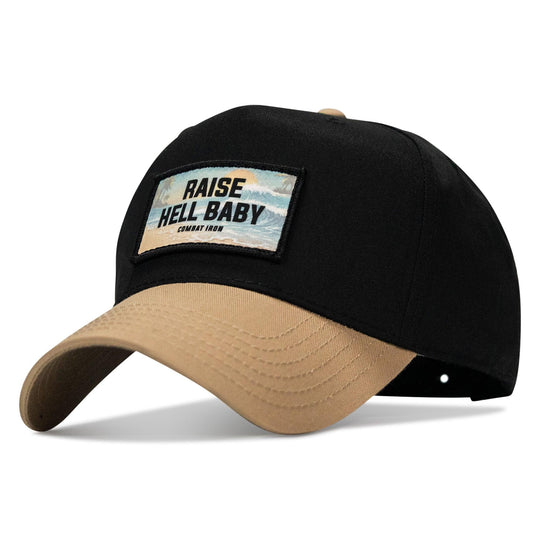 One Revolver Surfboards - Raise Hell Baby Sunset Patch Snapback Hat HEADWEAR