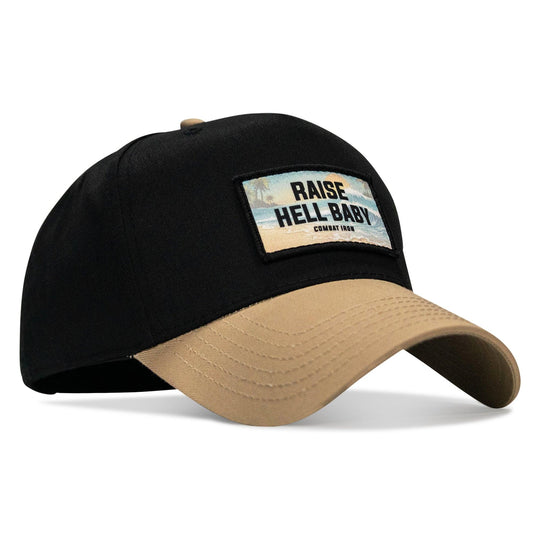 One Revolver Surfboards - Raise Hell Baby Sunset Patch Snapback Hat HEADWEAR