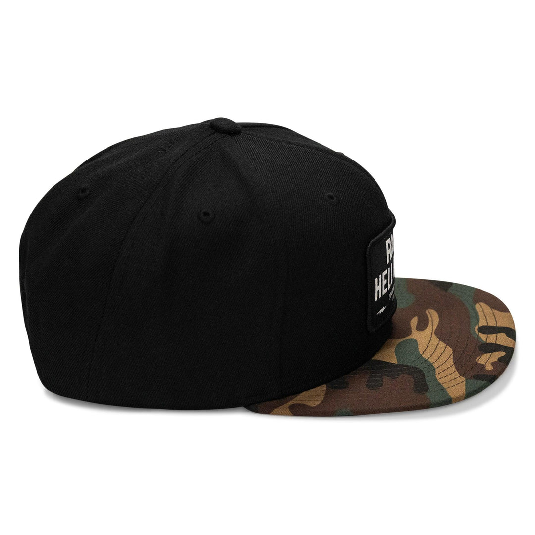One Revolver Surfboards - Raise Hell Baby Patch. Flatbill Hat HEADWEAR