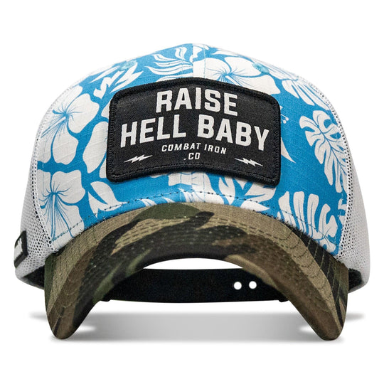 One Revolver Surfboards - Raise Hell Baby Patch Original Ripstop Snapback Hat HEADWEAR