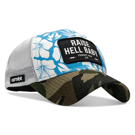 One Revolver Surfboards - Raise Hell Baby Patch Original Ripstop Snapback Hat HEADWEAR
