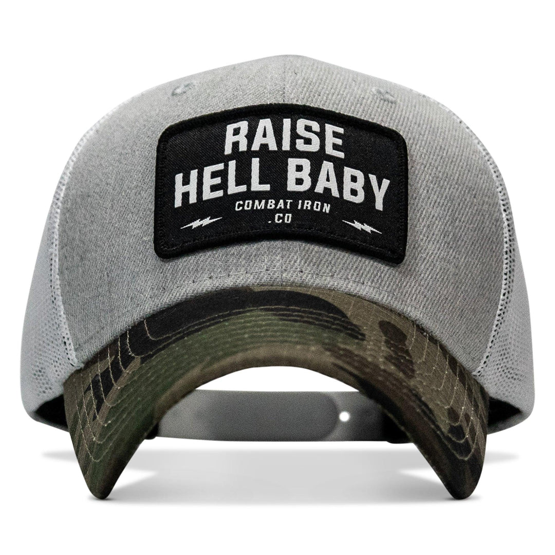 One Revolver Surfboards - Raise Hell Baby Patch Snapback Hat HEADWEAR