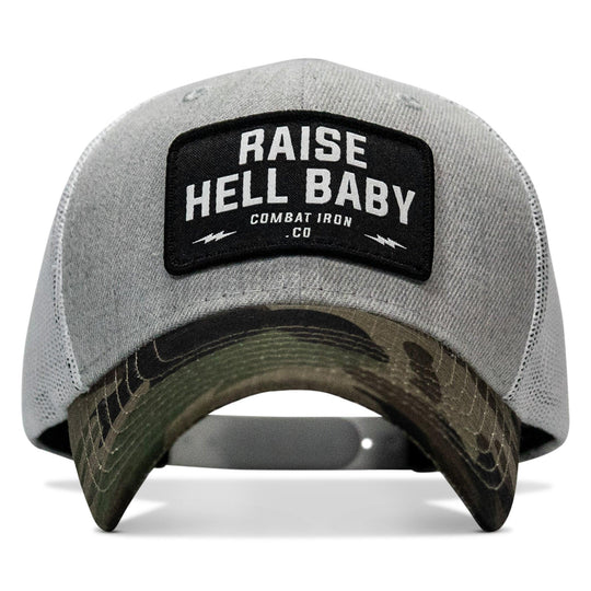One Revolver Surfboards - Raise Hell Baby Patch Snapback Hat HEADWEAR