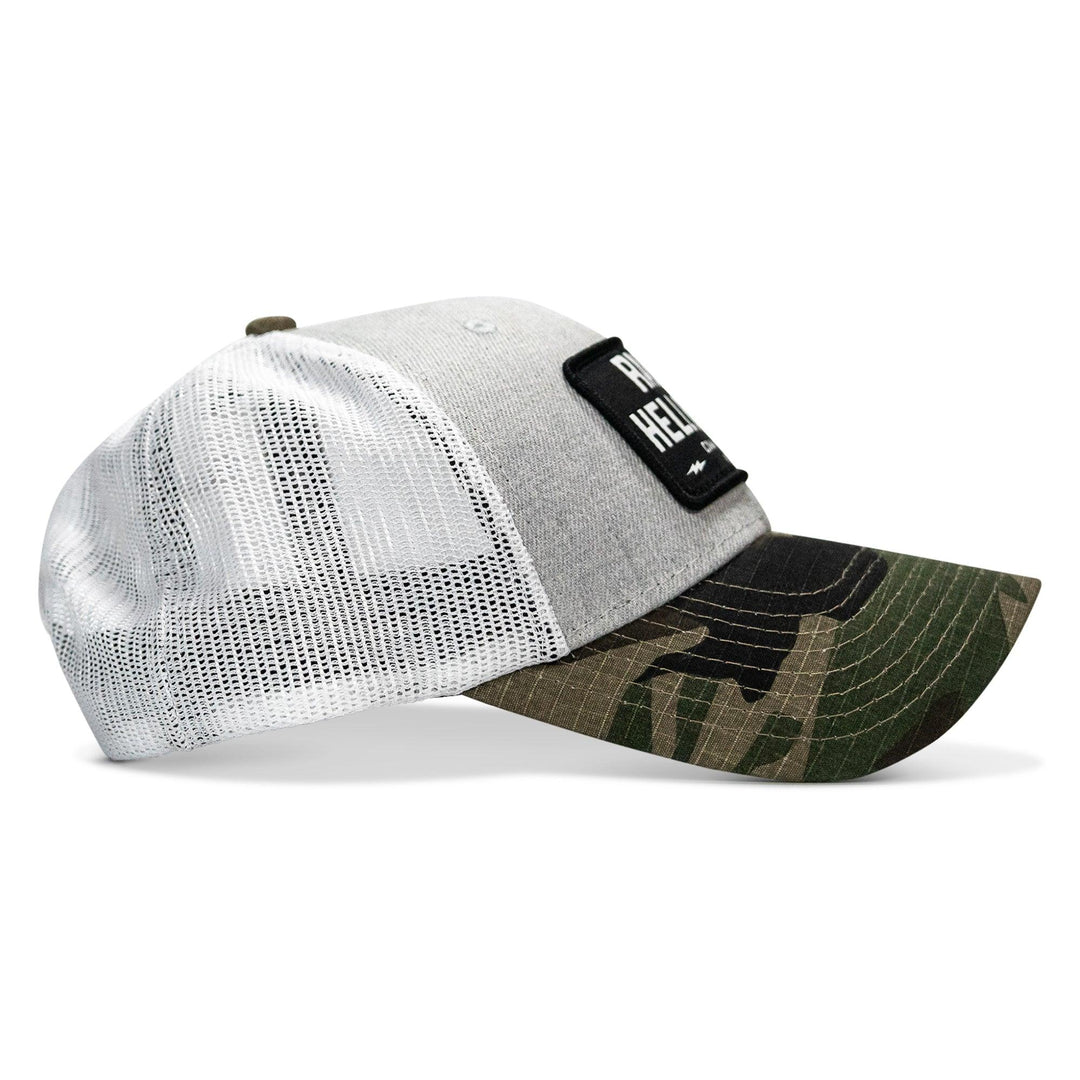 One Revolver Surfboards - Raise Hell Baby Patch Snapback Hat HEADWEAR