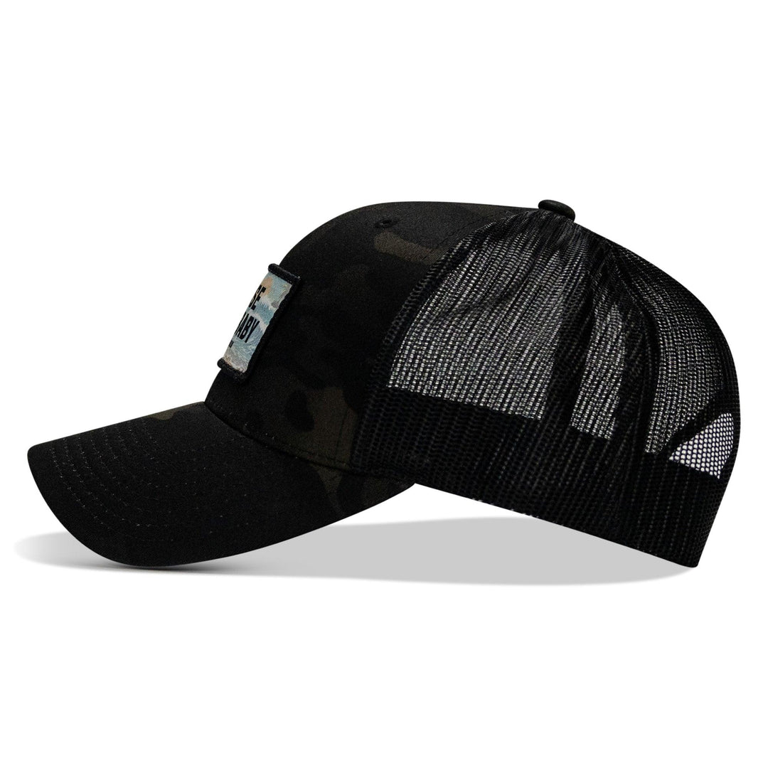 One Revolver Surfboards - Raise Hell Baby Sunset Patch Snapback Hat HEADWEAR