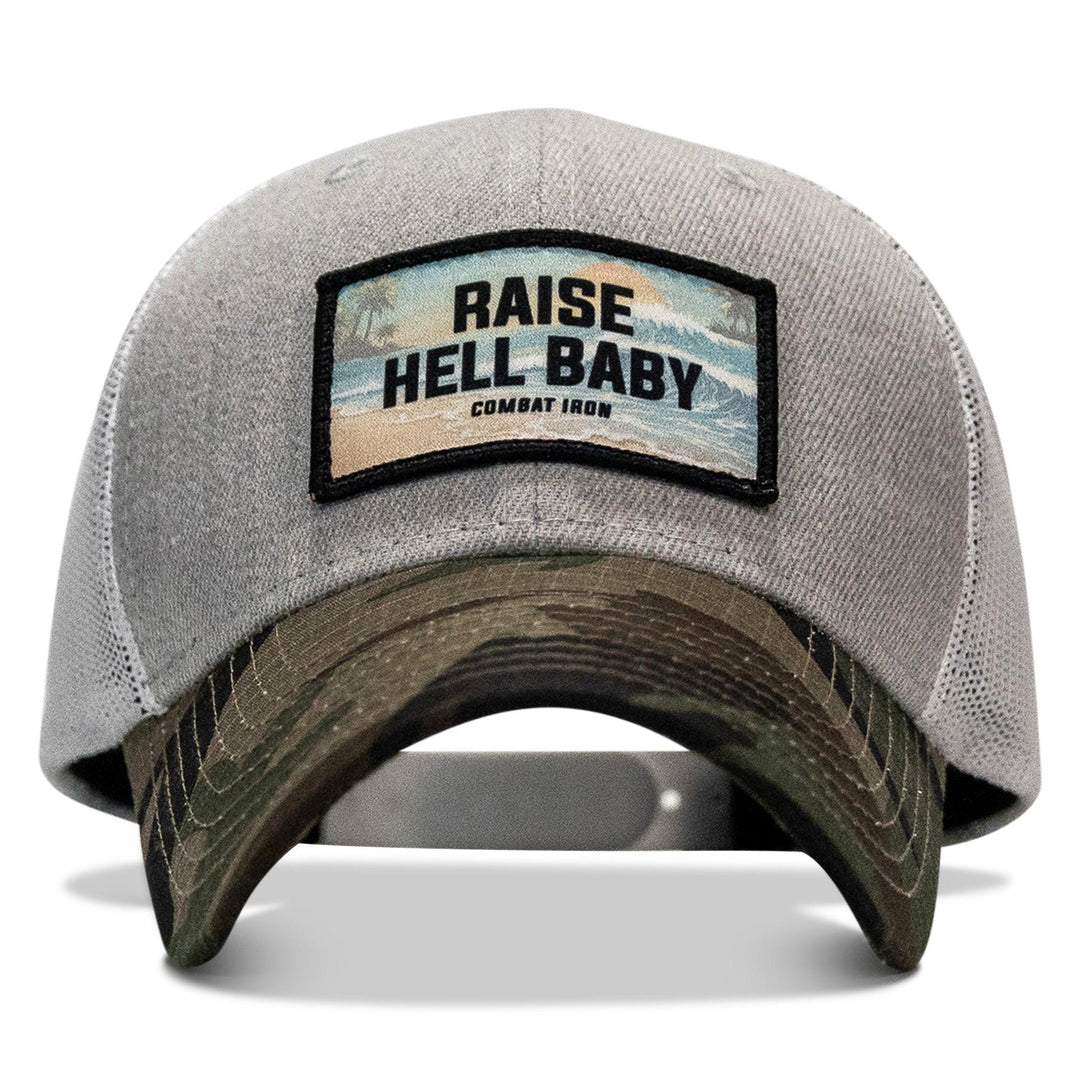 One Revolver Surfboards - Raise Hell Baby Sunset Patch Snapback Hat HEADWEAR