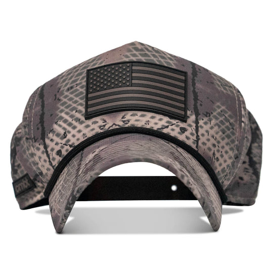 American Flag PVC Patch Waterproof Weekender Snapback