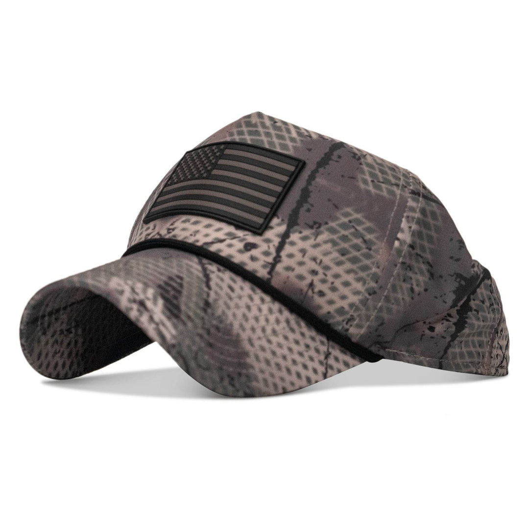 American Flag PVC Patch Waterproof Weekender Snapback