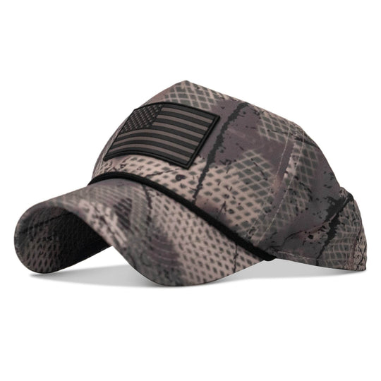 American Flag PVC Patch Waterproof Weekender Snapback