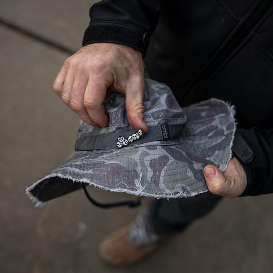 One Revolver Surfboards - Distressed Ripstop Mid-Profile Tactical Boonie Hat HEADWEAR